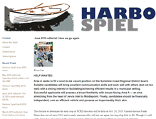 Tablet Screenshot of harbourspiel.com